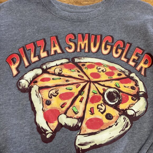 Star Wars Falcon Pizza Smuggler Crew Neck Sweatshirt - Size Large - Picture 3 of 3